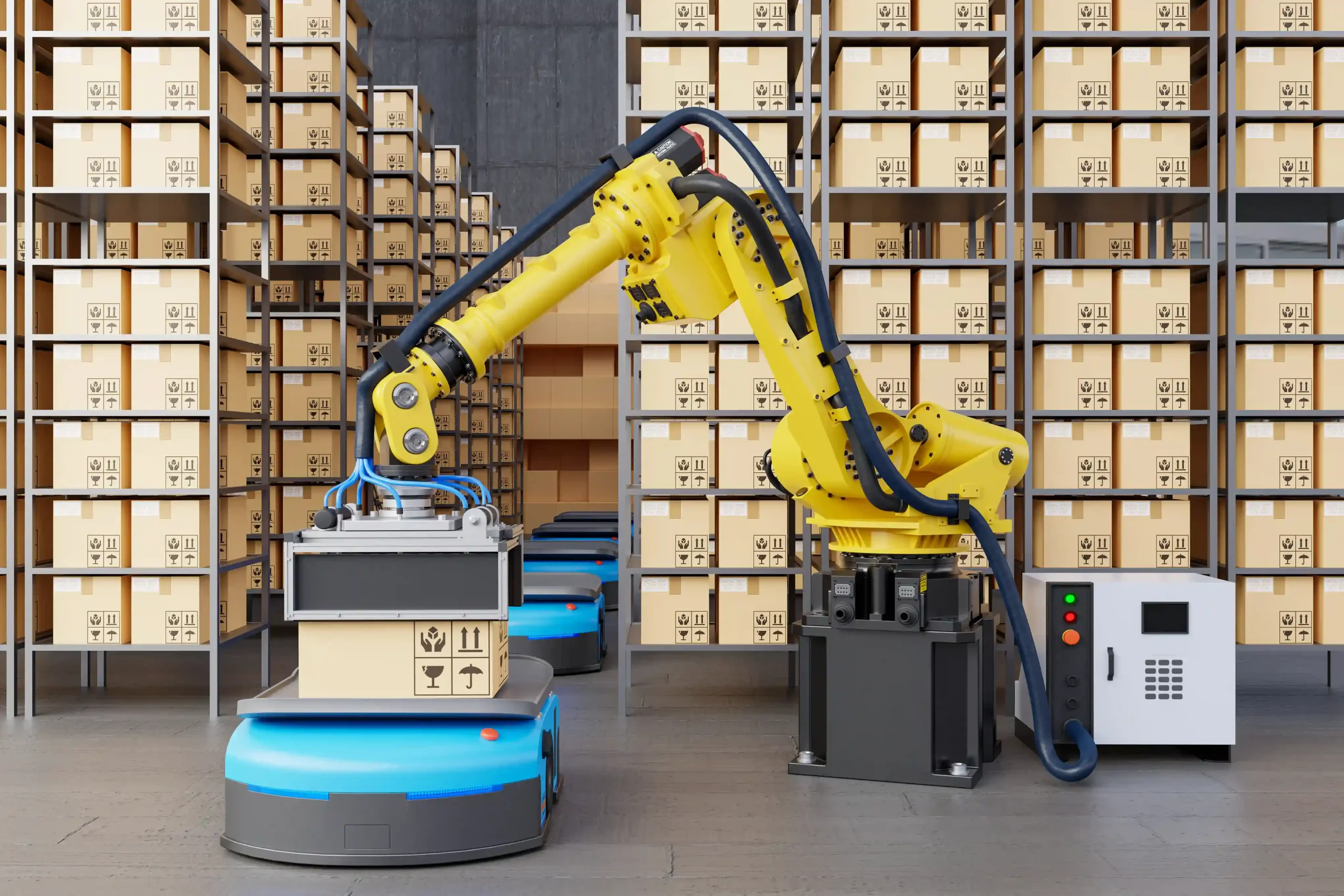 Palletizing robots