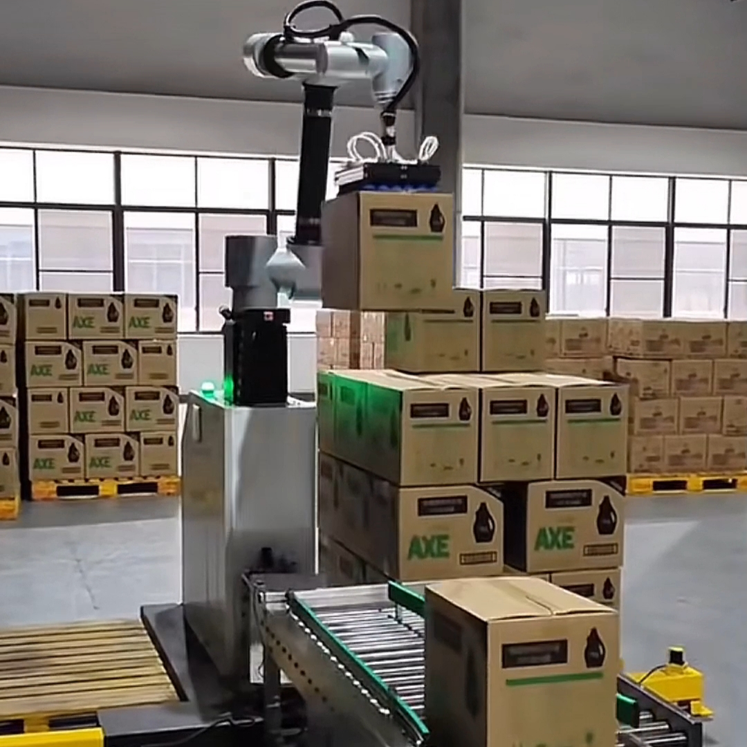 Application of palletizing robot in daily chemical industry