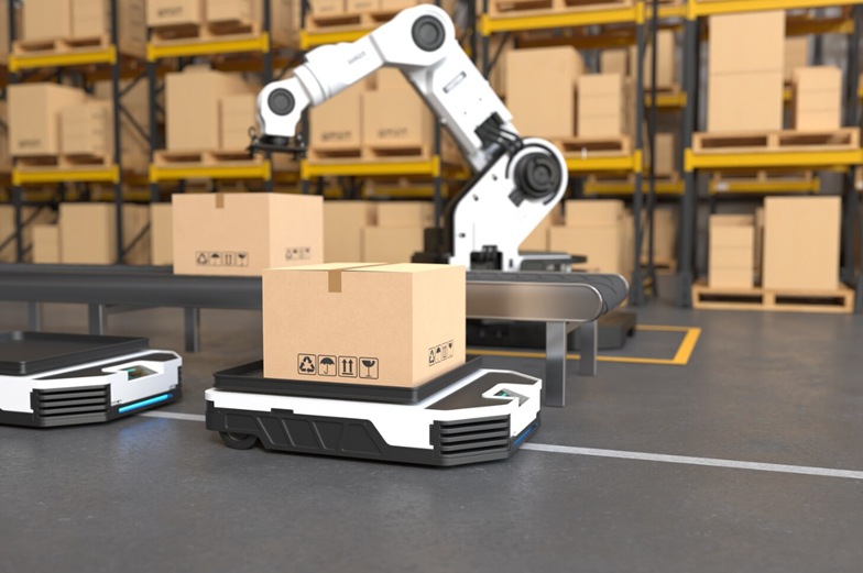 Vision System Palletizing Robot