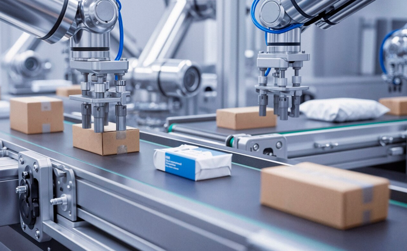 Vision System Palletizing Robot